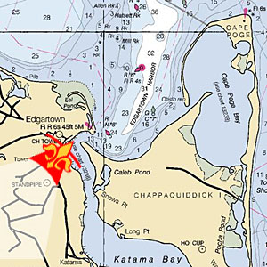 MV Shipyard - Edgartown map